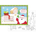 Creative Converting Kid's Christmas Activity Placemats - 8ct.