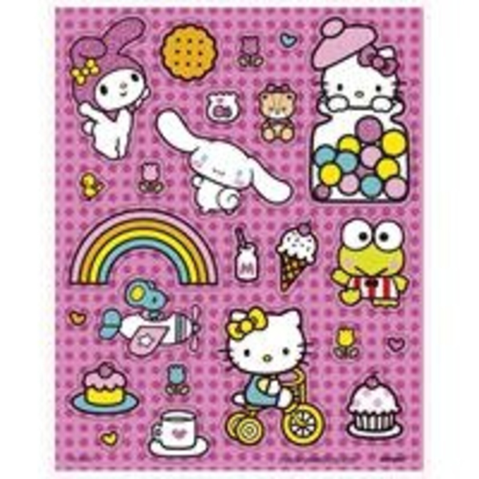 unique Hello Kitty Stickers  - 96ct. (4 Sheets)