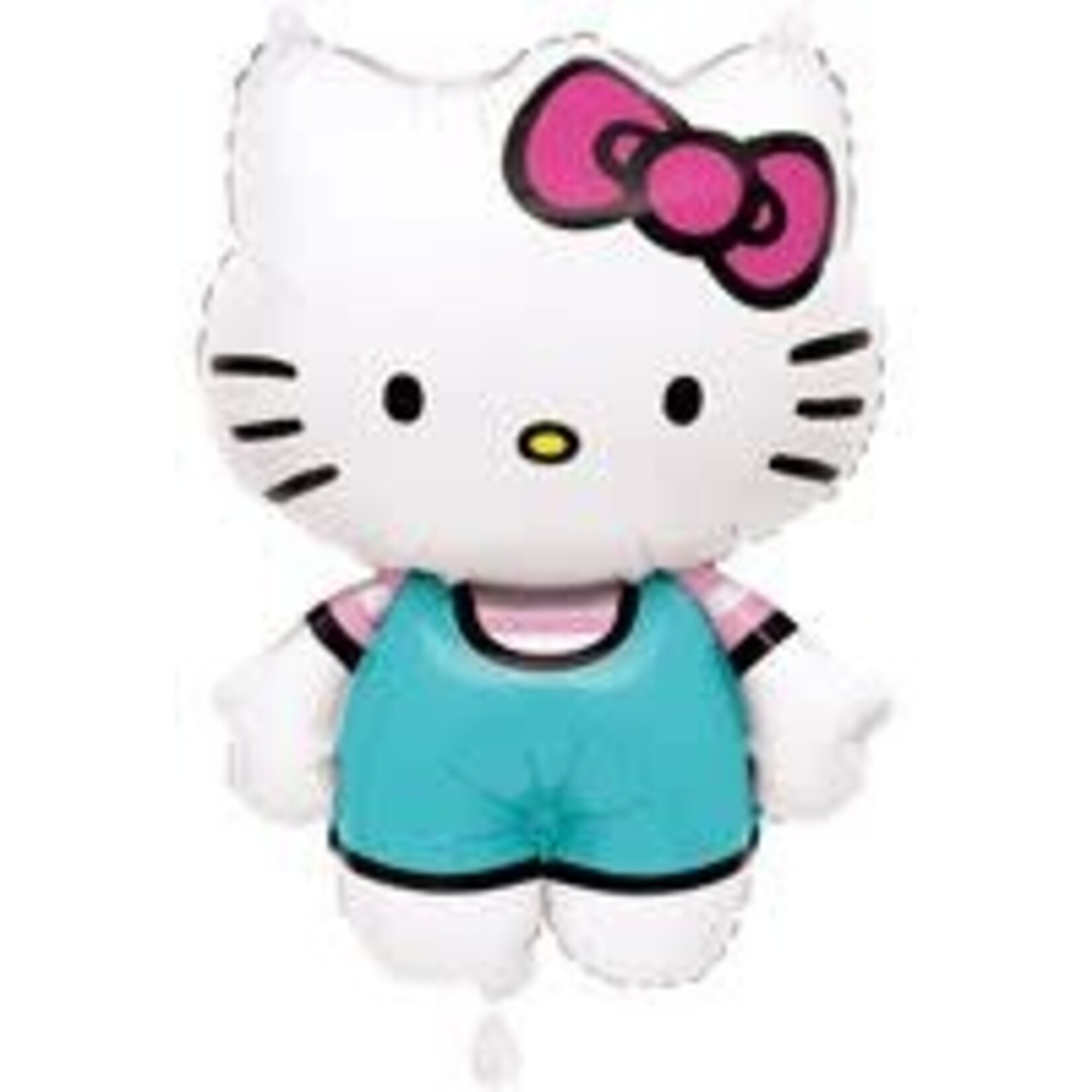 unique 25" Hello Kitty Shaped Mylar Balloon - 1ct. (Includes Helium)