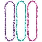 Amscan 33" Happy New Year Beads - 3ct.