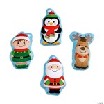 Fun Express 4" Plush Christmas Characters - 1ct. (Asst. Plush)