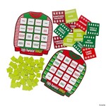 Fun Express Ugly Sweater Christmas Bingo Game - 16ct.