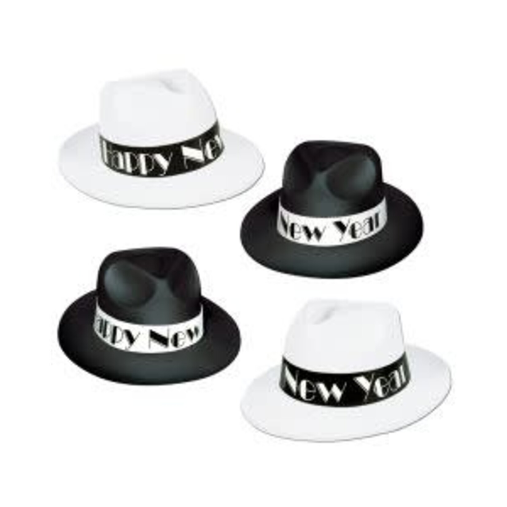 Beistle Chicago Swing Fedora - 1ct.  (2 colors)