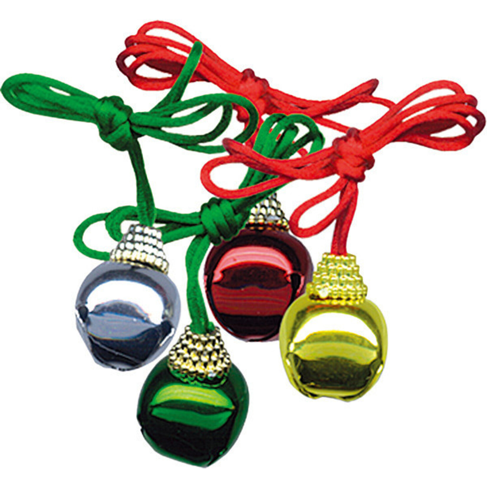 Fantasia Christmas Sleigh Bell Necklace - 12ct.