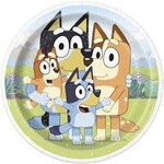 unique 9" Bluey Plates - 8ct.