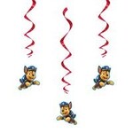 unique Paw Patrol Hanging Decorations - 3ct.