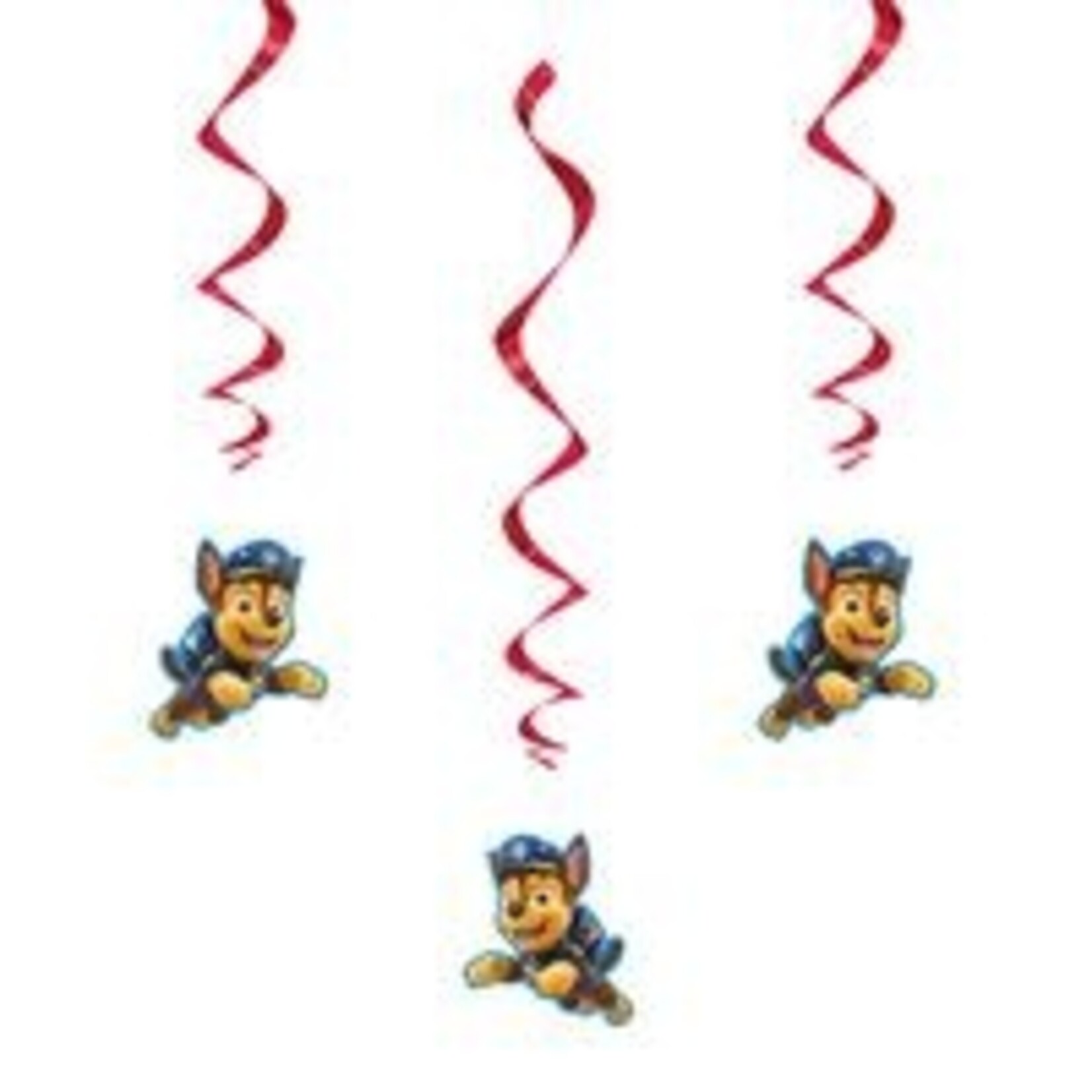 unique Paw Patrol Hanging Decorations - 3ct.