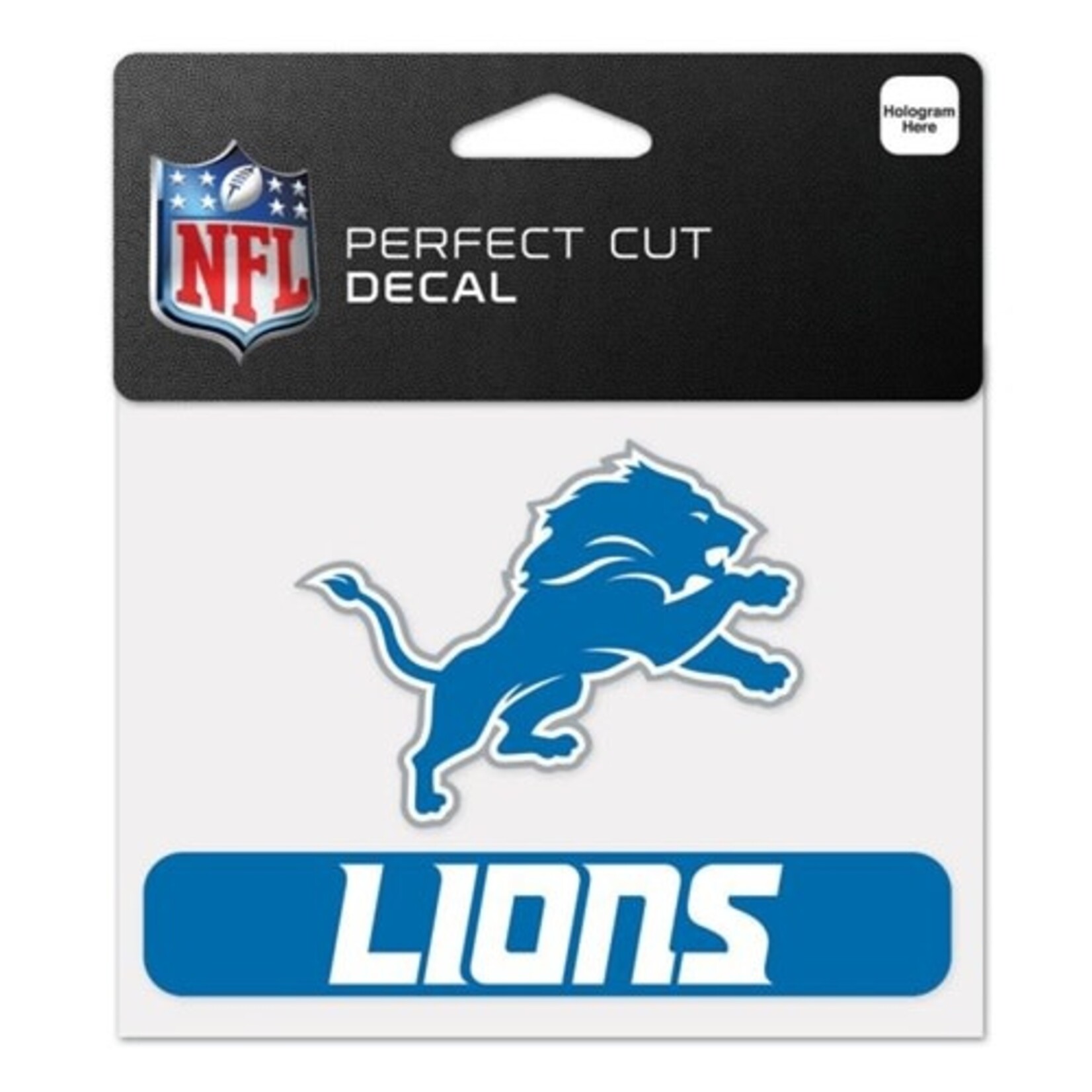 Wincraft Inc. Detroit Lions Perfect Cut Color Logo Decal - 1ct. (4.5" x 6")