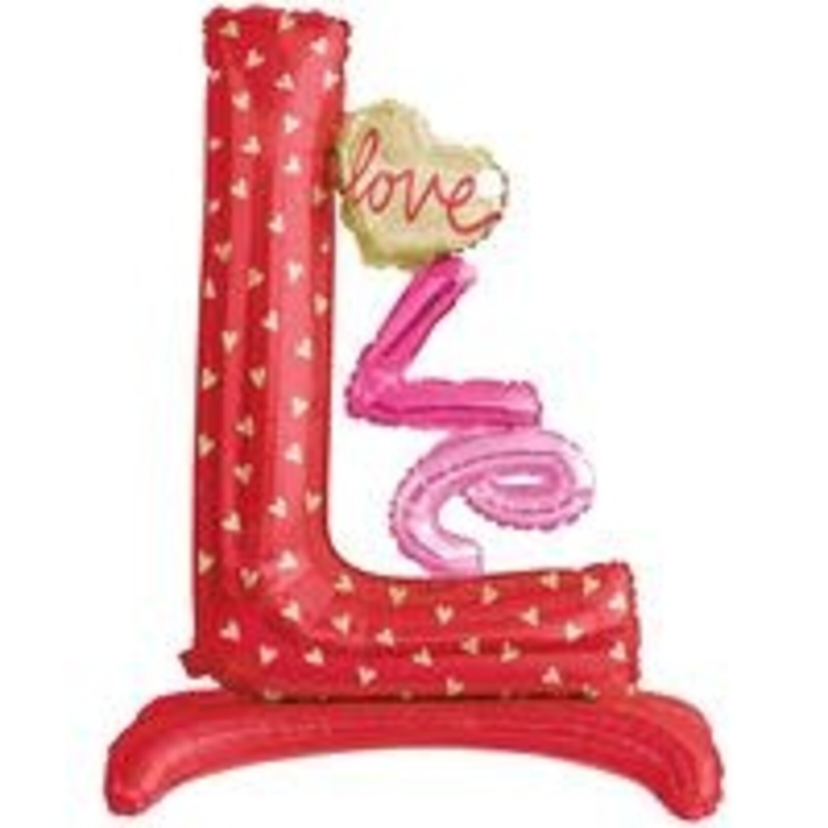 unique 39" Standing "Love" Balloon - 1ct. (Air-Fill Only)
