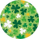 Creative Converting 7" Shamrock and Roll Shamrock Plates - 8ct.