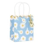 unique Fresh Daisy Scalloped Favor Bags - 3ct.