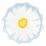 unique 14" Fresh Daisy Scalloped Serving Tray - 1ct.