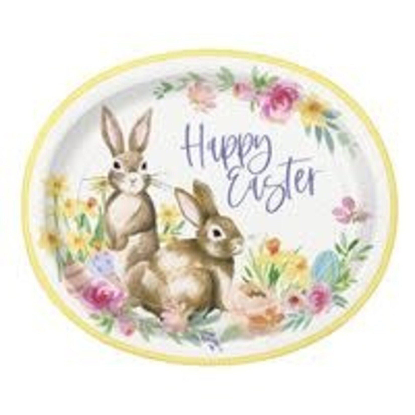 unique Classic Easter Oval Plates - 8ct. (10" x 12")