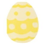 unique Classic Easter Egg Shaped Napkins - 16ct.