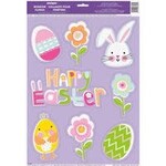 unique Lilac Easter Window Clings - 8ct.