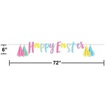 Creative Converting 5' Happy Easter Ribbon Banner - 1ct.