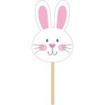 Creative Converting 4" Easter Bunny Part Picks - 50ct.