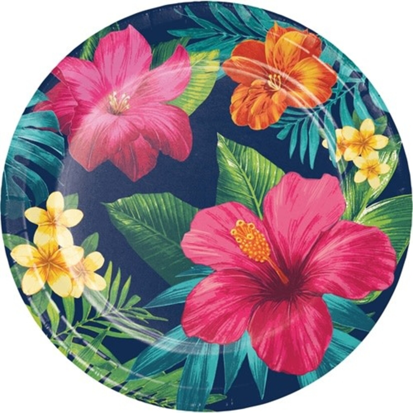 Creative Converting 9" Tropic Time Plates - 8ct.