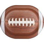Creative Converting Touchdown Time Oval Paper Plate -  8ct.  (12" x 9")