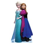 Advanced Graphics Disney's Frozen Elsa & Anna Life-Size Cutout - 1ct. (70" x 37")