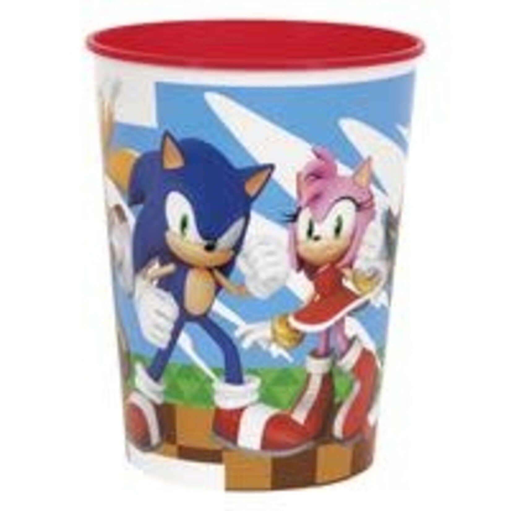 unique 16oz. Sonic The Hedgehog Plastic Favor Cup - 1ct.