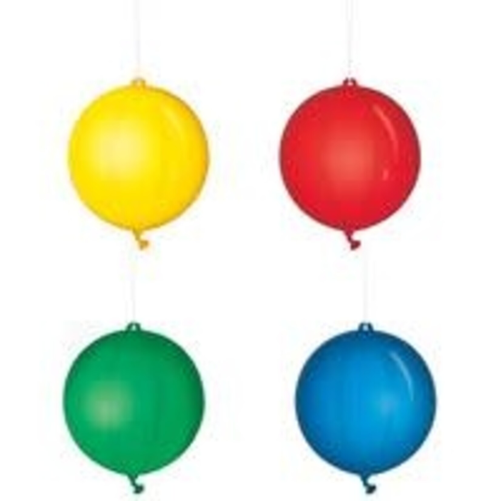 unique Punch Balloons - 4ct.