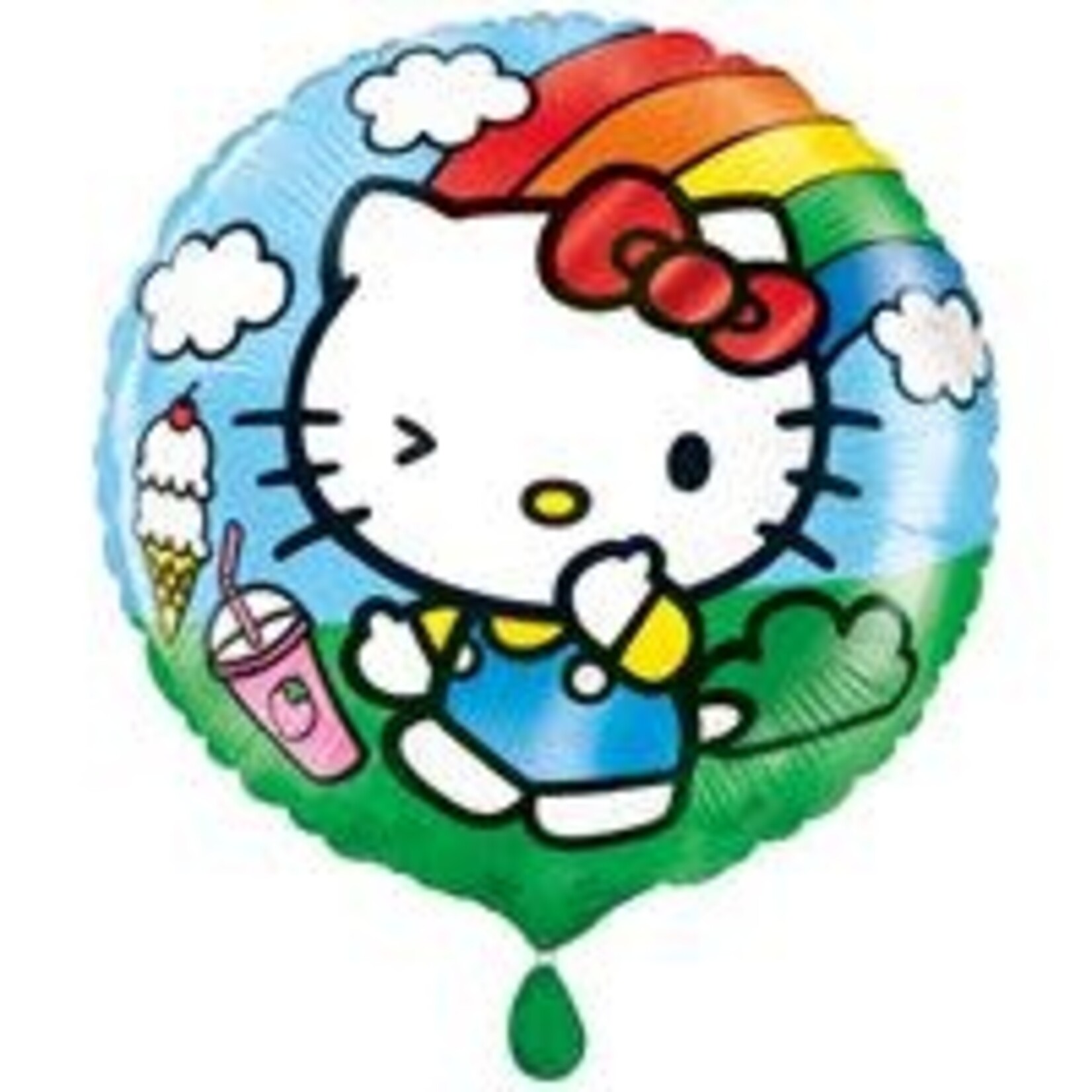 unique 18" Hello Kitty Mylar Balloon - 1ct.