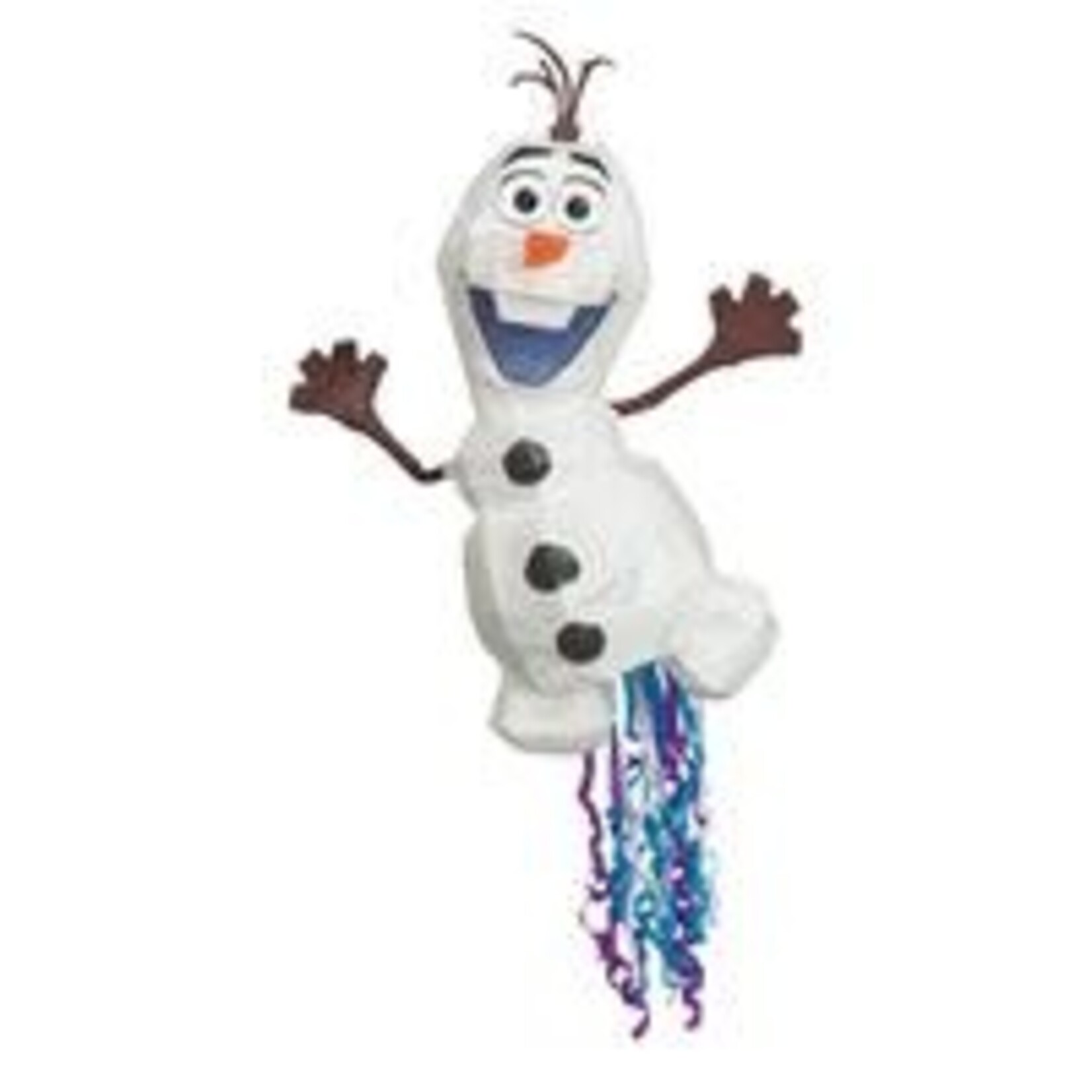 unique Disney's Olaf Shaped Pinata - 1ct.