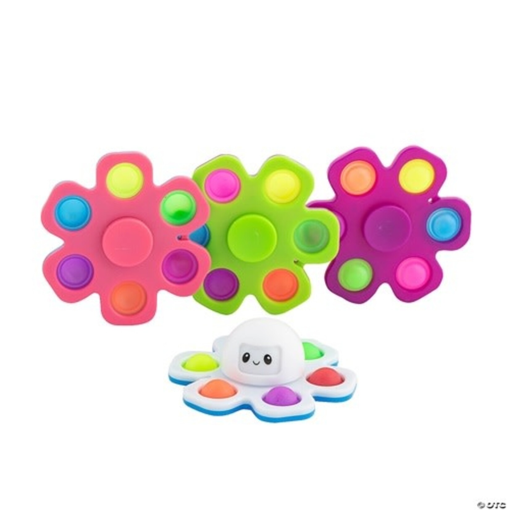 Fun Express Octopus Fidget Spinner - 1ct.