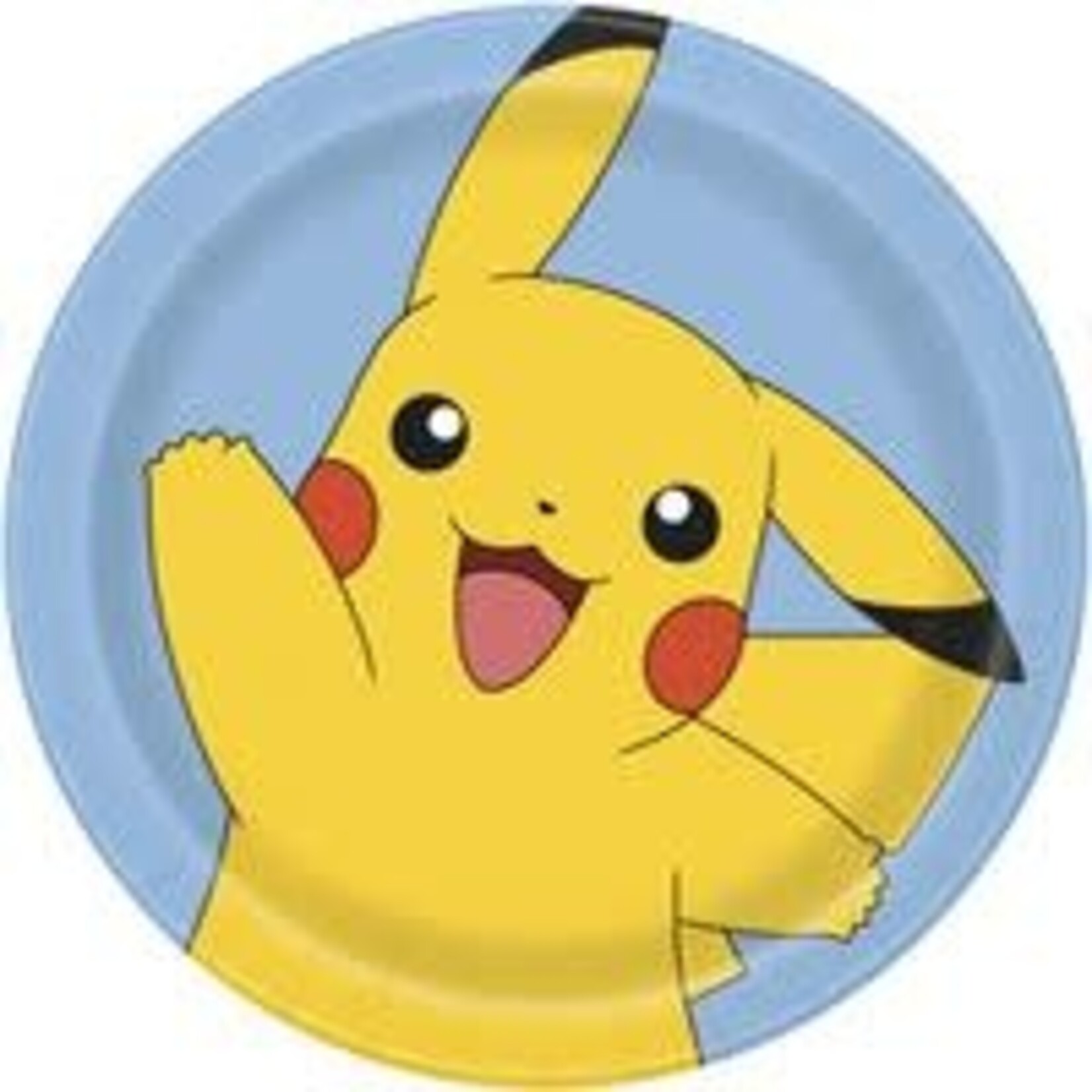 unique 9" Pokemon Plates - 8ct.