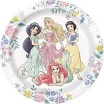 unique 7" Disney Princess Plates - 8ct.
