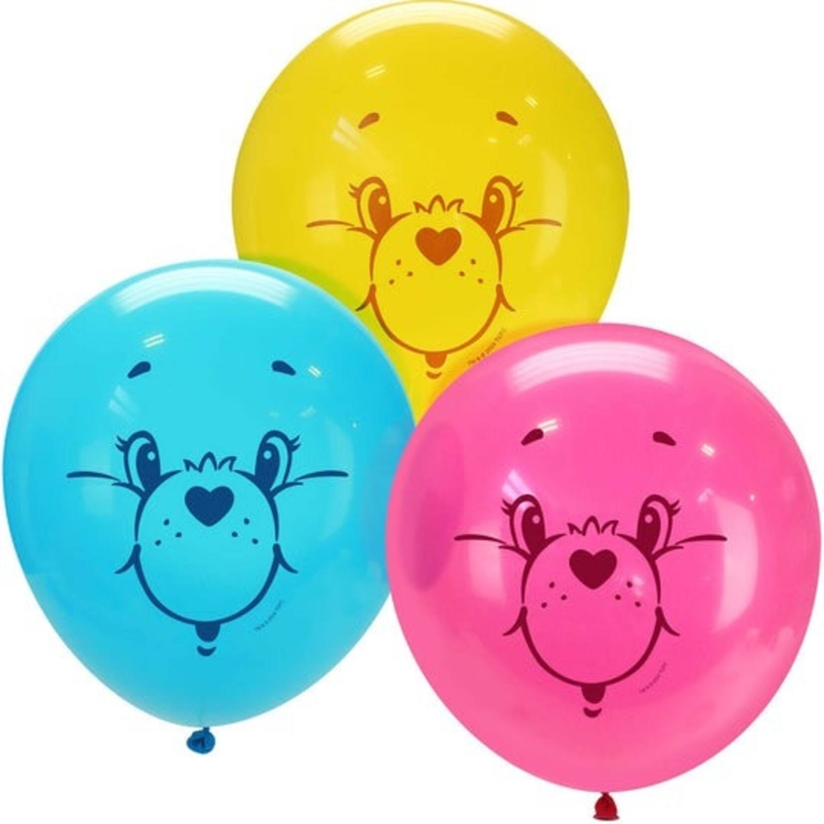 Prime Party 12" Care Bears Latex Balloons - 12ct. (Helium Not Included)