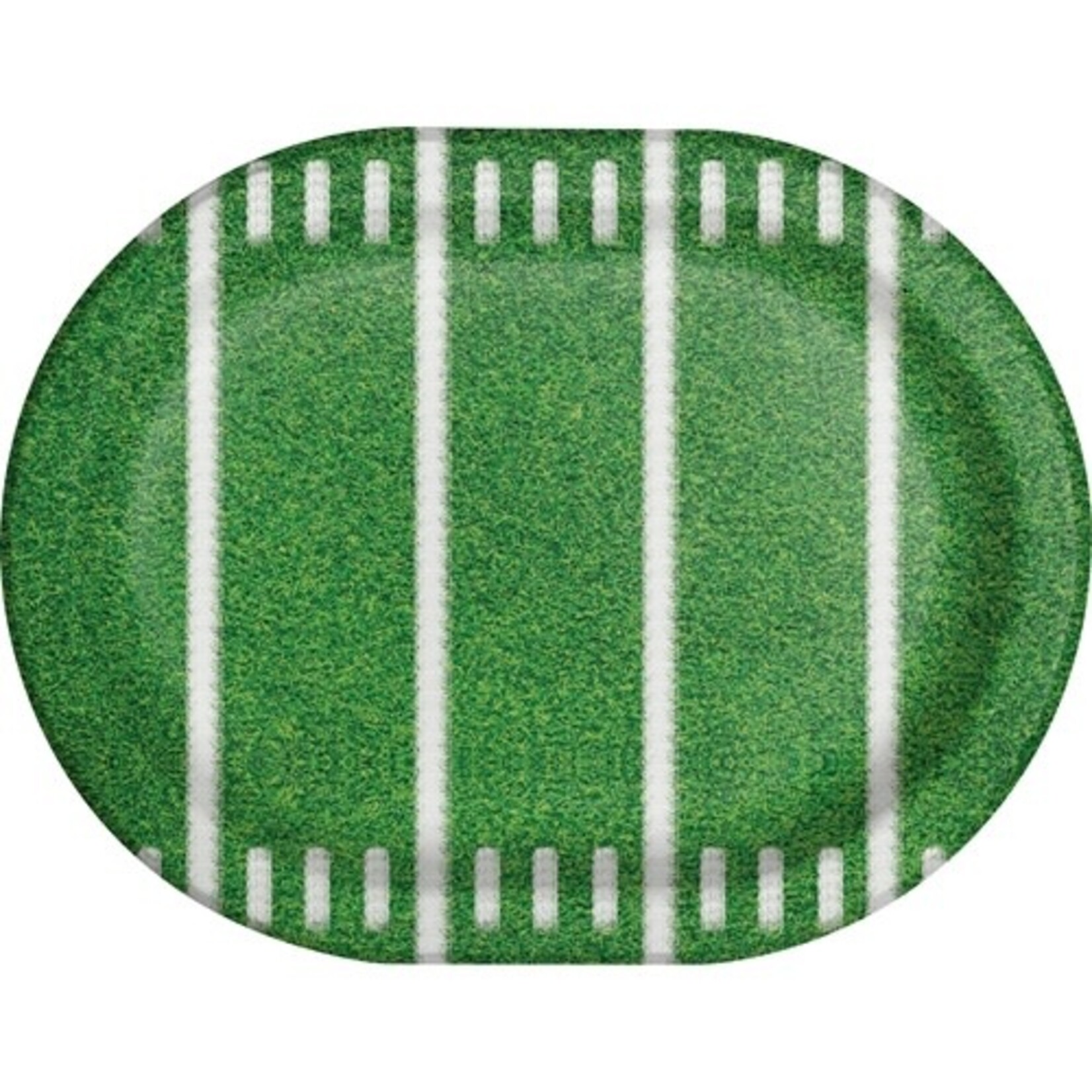 Creative Converting 12" Oval Game Time Plates - 8ct.