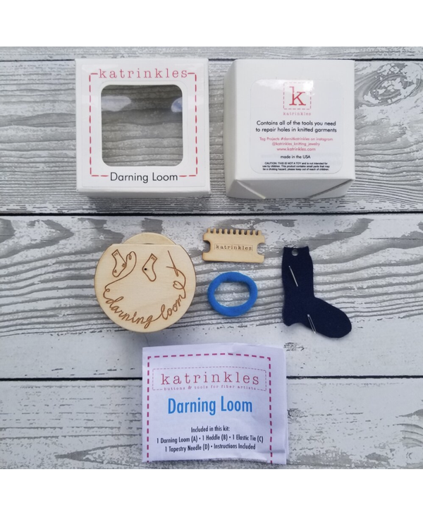 Katrinkles Darning Loom Kit - Bigger – Mother of Purl Yarn Shop