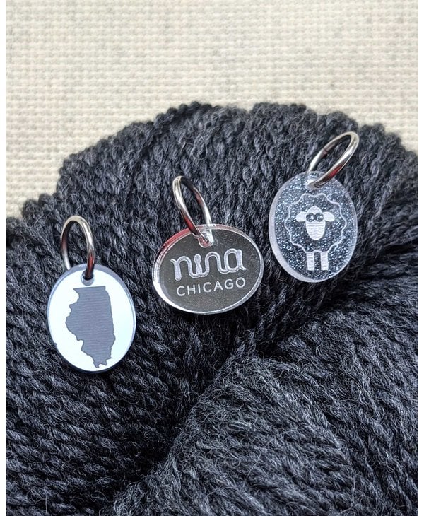 Crochet Stitch Marker Set - Nina Chicago