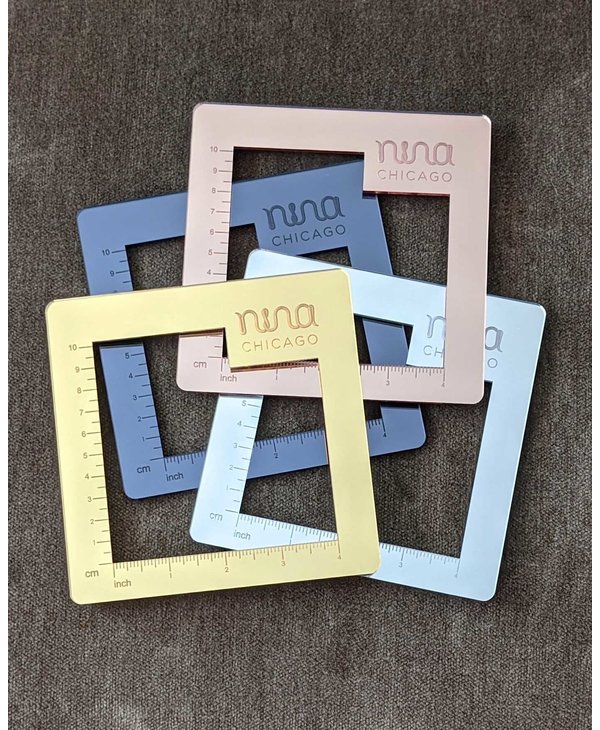 Ruler and Gauge Set - Nina Chicago