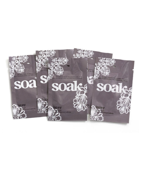 Fig Soak 3oz Gentle Laundry Soap & Eco Wash Bag Set, Soak Wash #SB-WB01-4F