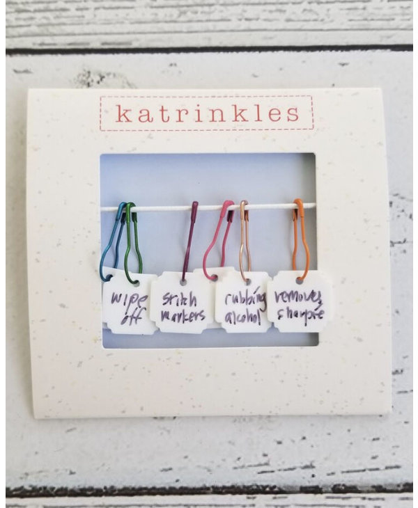 Katrinkles Write On Wipe Off Acrylic Stitch Markers