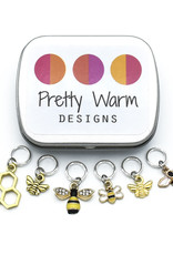 Pretty Warm Designs Knitting Stitch Marker Set