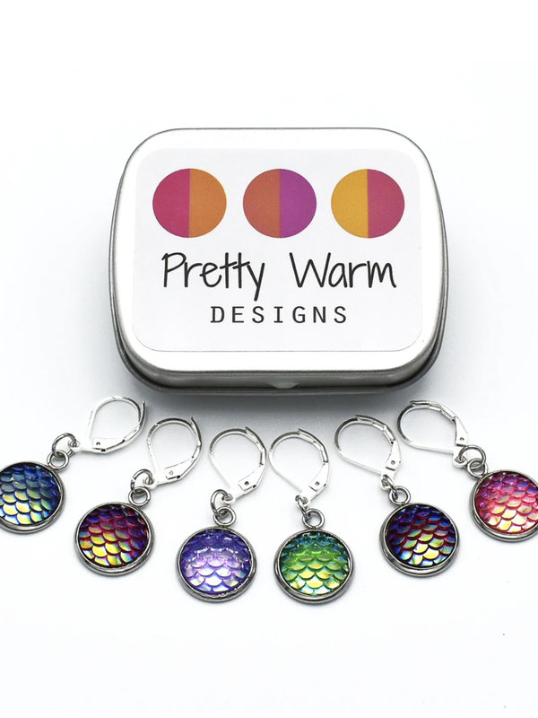 Pretty Warm Designs Crochet Stitch Marker Set