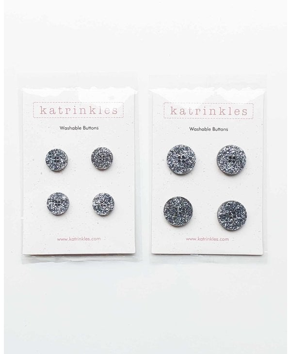 Glitter Buttons 4-pack