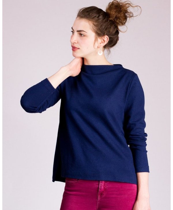 Women's Chunky Cashmere Brioche Crew Neck