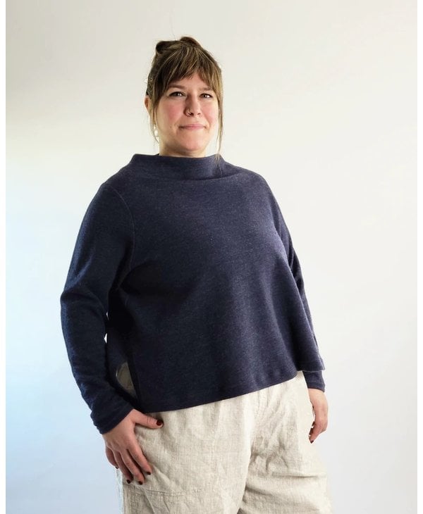 Knitwear's Turtleneck Sweater In Boiled Wool