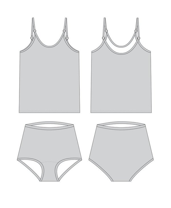 Dune Tank and Briefs Pattern