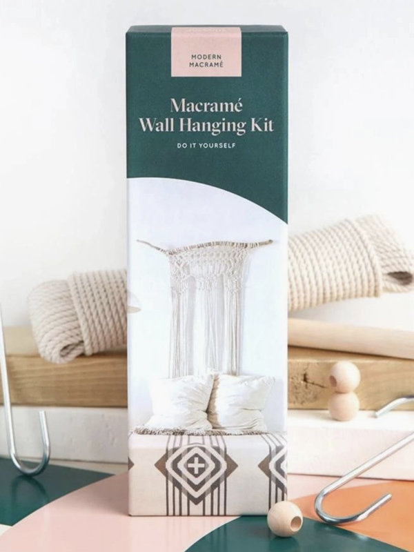 Modern Macrame DIY Macrame Wall Hanging Kit