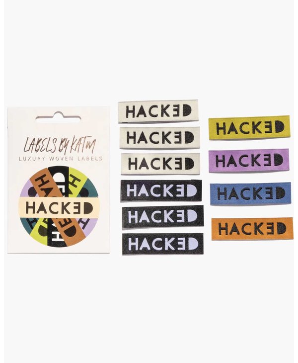 Hacked Sewing Labels - Let them know you modified it!