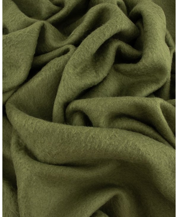 Forest Green Solid Fleece Fabric