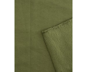 Forest Green Solid Fleece Fabric