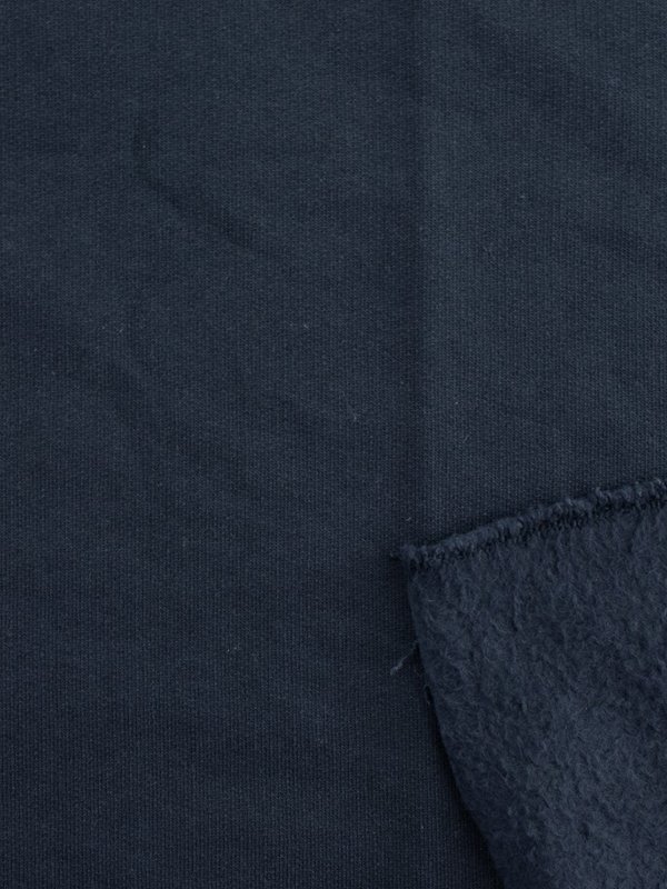 Birch Organic Fabric Organic Solid Fleece Dusk