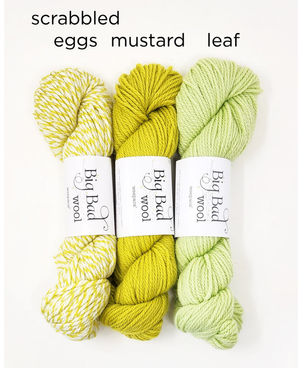 Color : scrabbled eggs